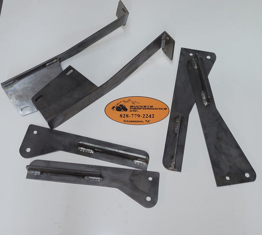 47-54 chevy /gmc s10 frame swap running board mount kit.